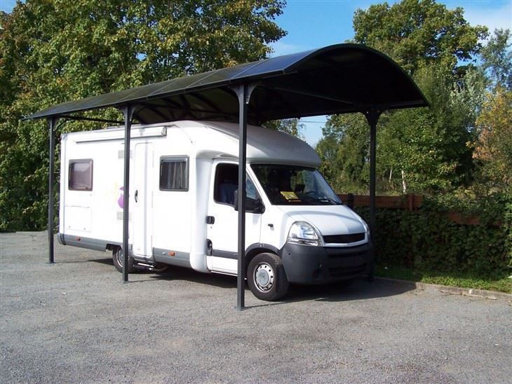 M Shape Aluminum Polycarbonate Carport For Outdoor Parking suppliers